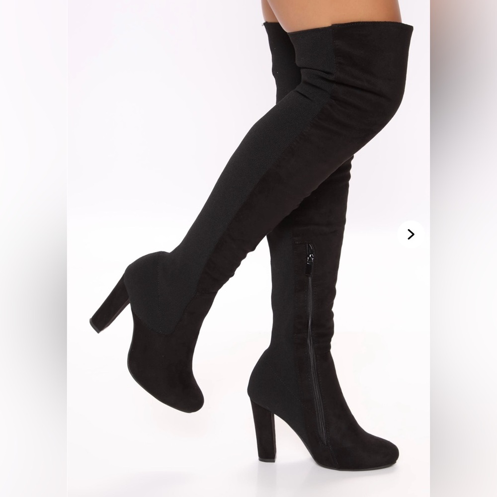 Lots Of Love Heeled Boots - Picture 2 of 5